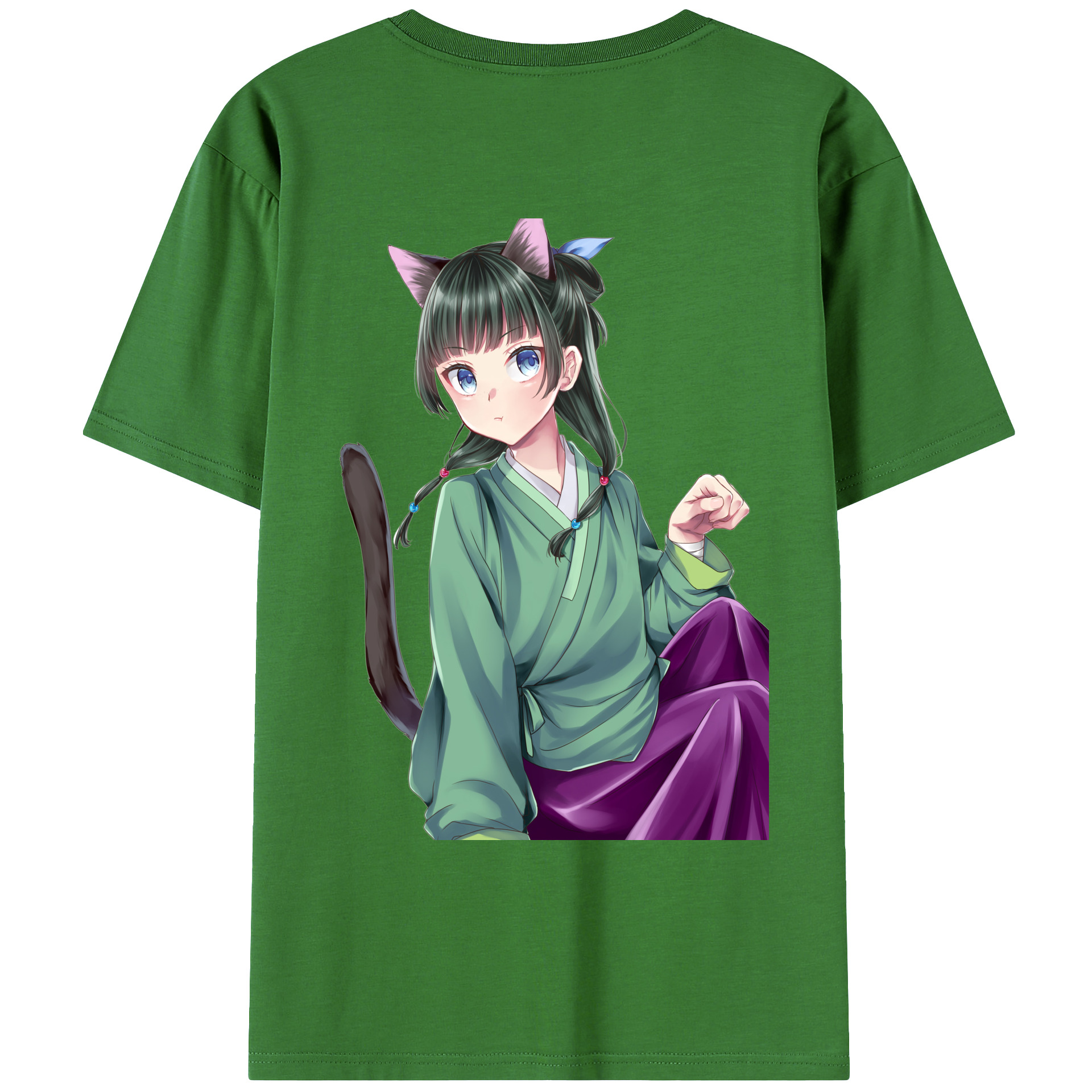 （画像用） 薬屋のひとりごと The Apothecary Diaries レディース半袖Tシャツ(バックプリント)